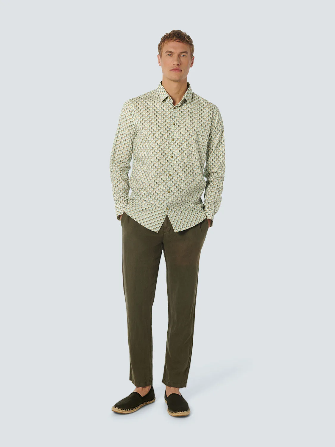 All Over Print Shirt: Mint