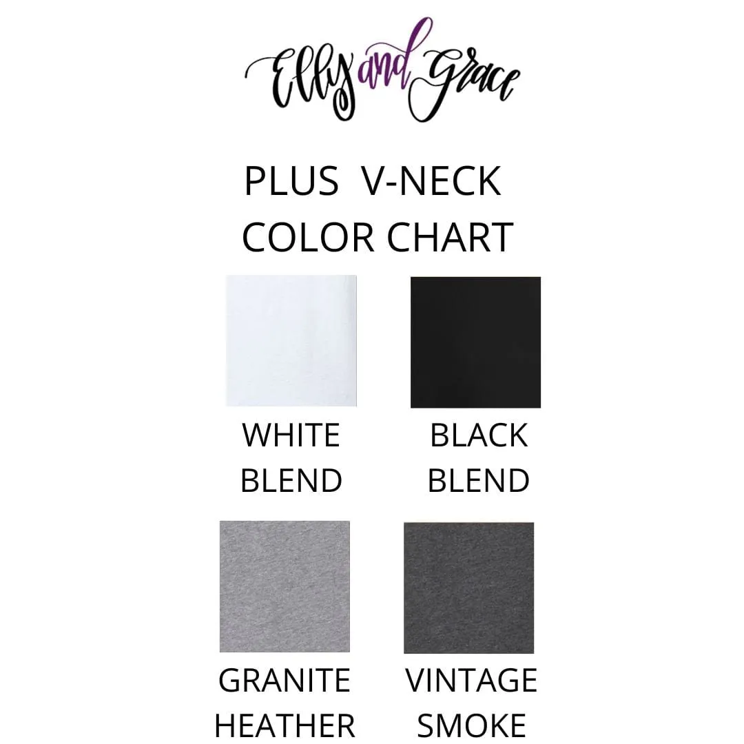 Amazing Grace V-Neck Curvy Tee
