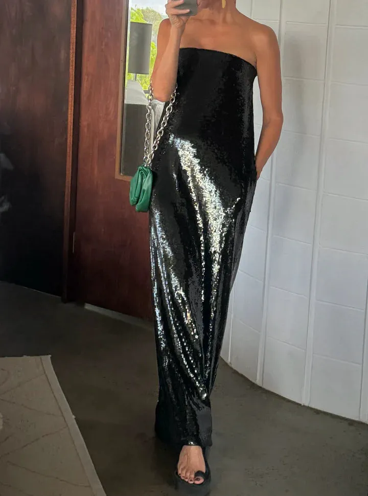 Artclub Diamants Verts Dress in Black