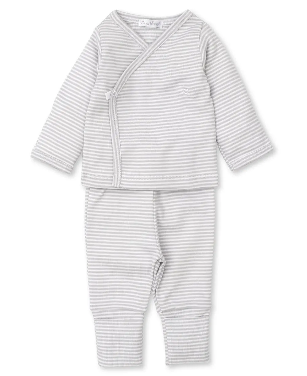baby striped pant set