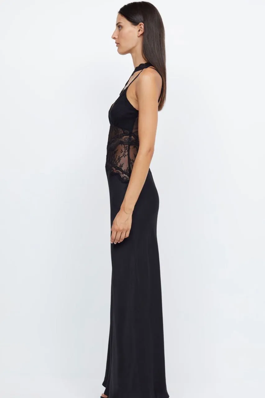Bec & Bridge Ria Asym Maxi Dress - Black