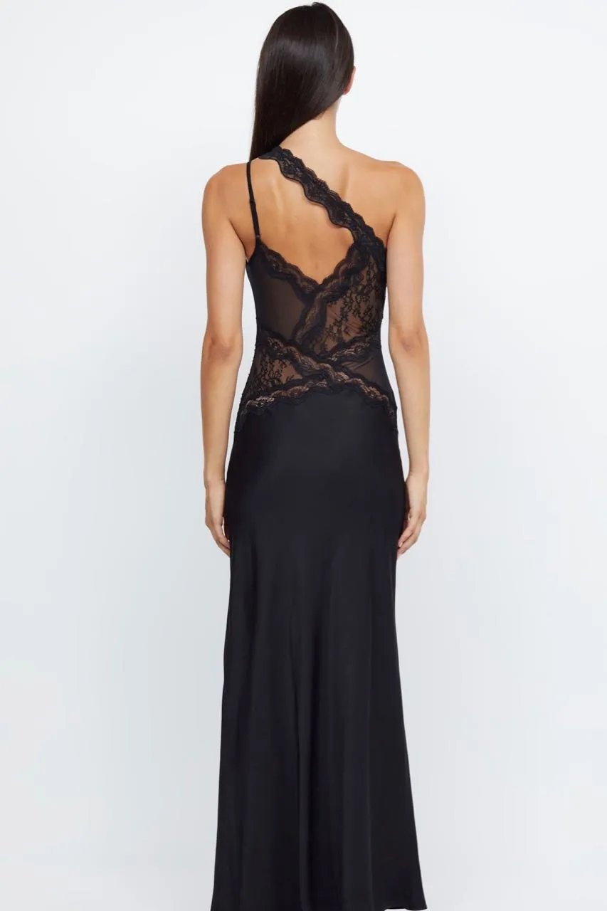 Bec & Bridge Ria Asym Maxi Dress - Black