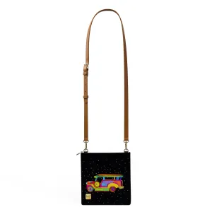 Bibsisita Sling Bag Shoulder Bag - Jeepney Black - Dotted