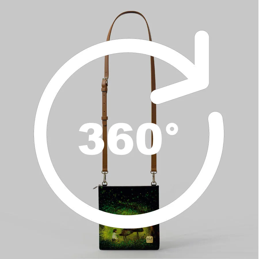 Bibsisita Sling Bag Shoulder Bag - Magical Piano