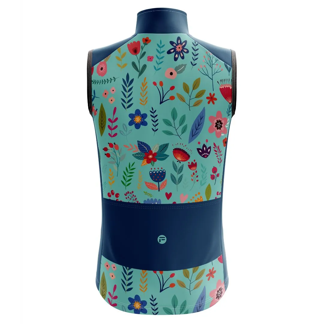 Blooming Garden | Sleeveless Cycling Jersey