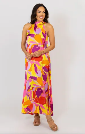 Full Blooms Sleeveless Maxi