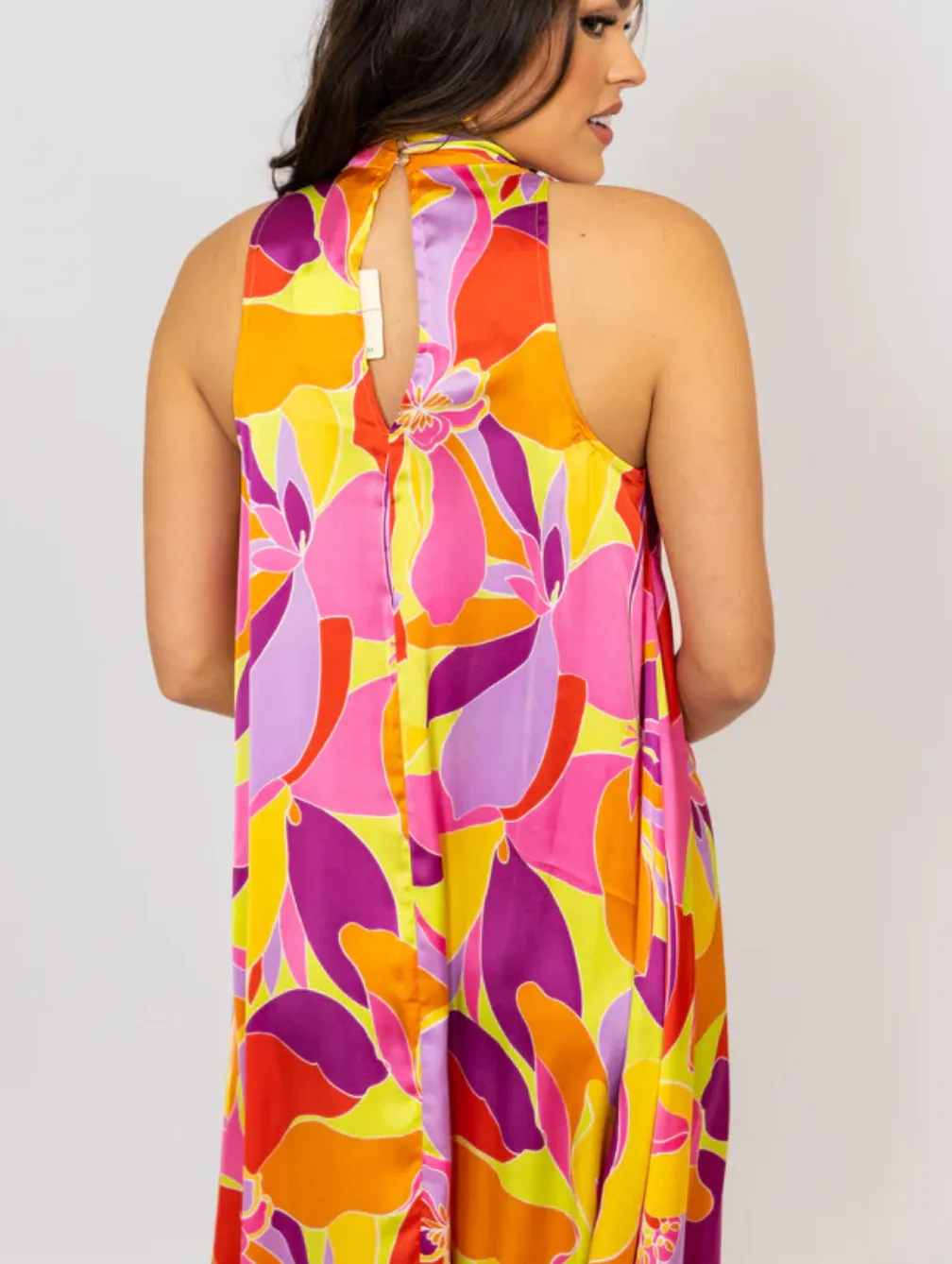 Full Blooms Sleeveless Maxi