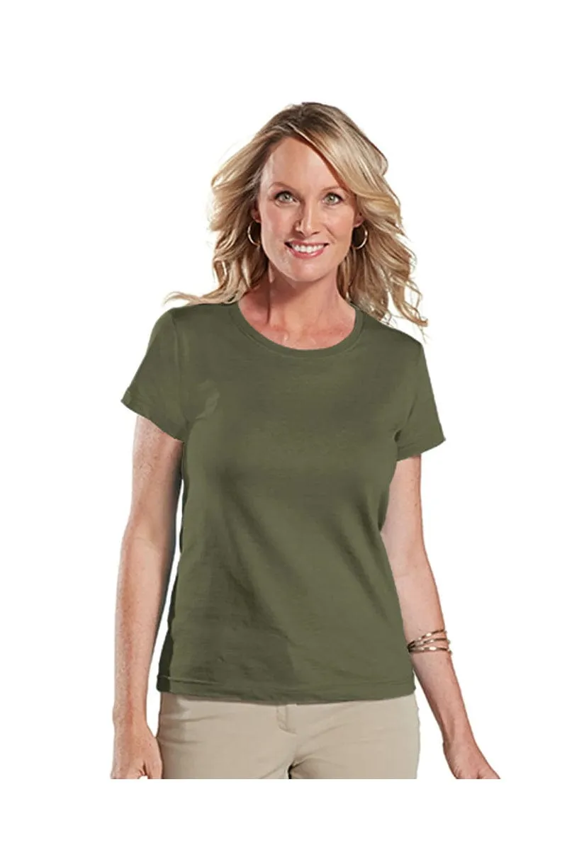 LAT 3516: Ladies' Fine Jersey T-Shirt, Traditional Colors