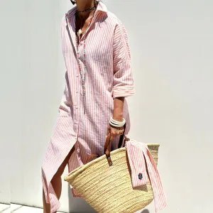 Marielle | Striped Shirt Dress